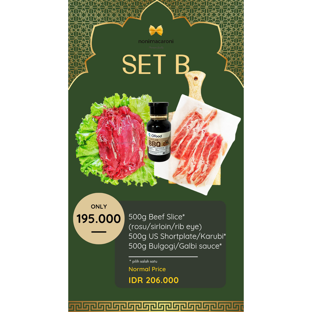 

RAMADHAN HAMPERS SET B