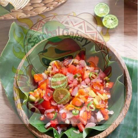 

Sambal Dabu Dabu Pedas Level