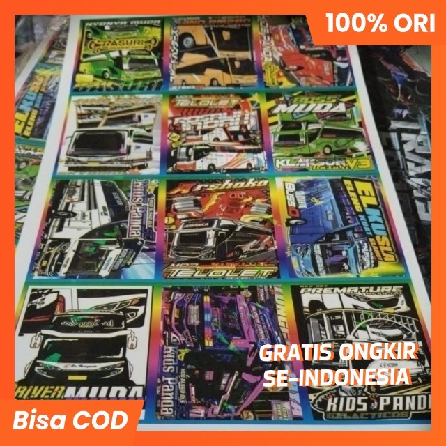 

Stiker Bis Mainan