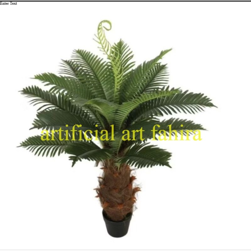 tanaman pohon sikas artificial tinggi 1 meter