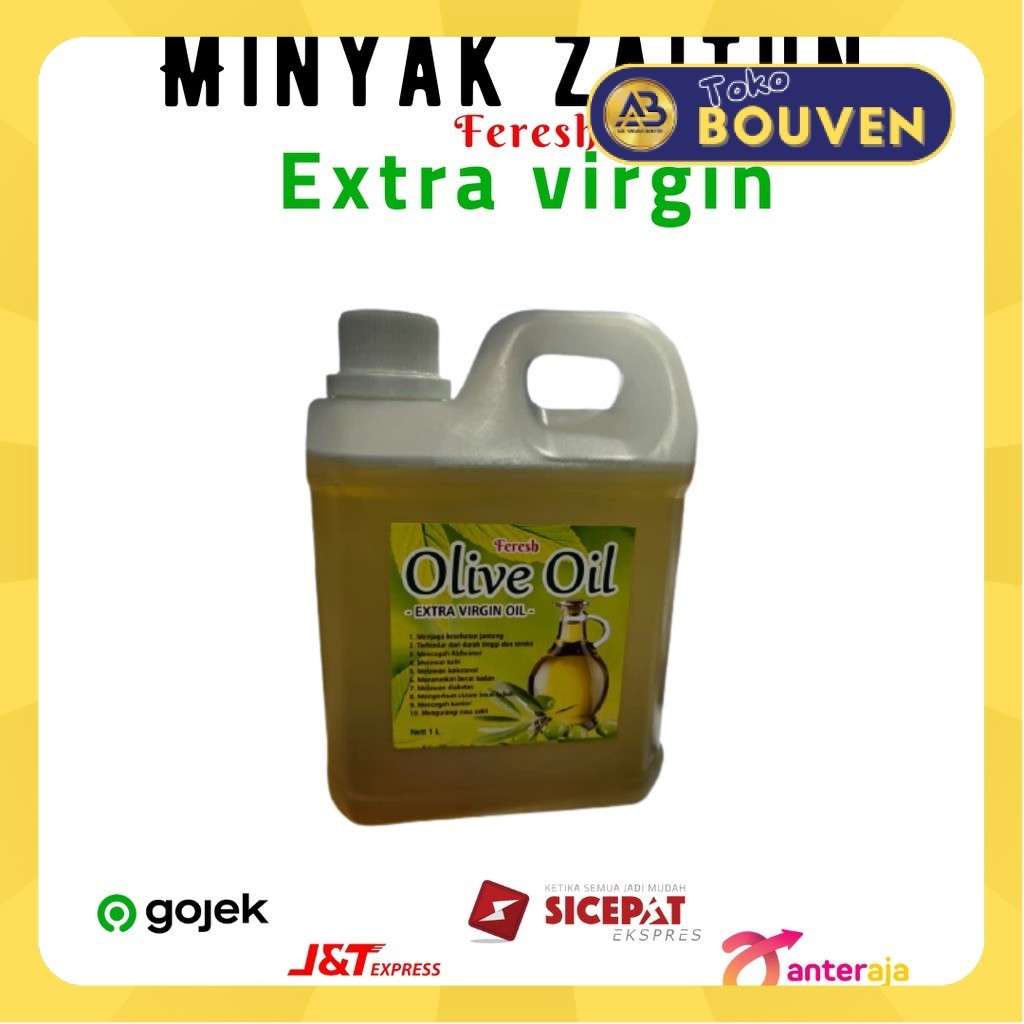 

[PROMO] Minyak zaitun curah 1liter extra virgin spany original Jaitun Olive Oil | Minyak Zaitun Murni Asli Untuk Diminum Kesehatan / EVOO / Extra Virgin Olive Oil