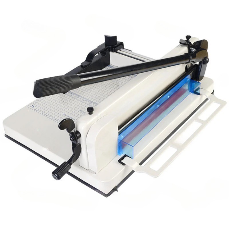 

Heavy Duty A4 Paper Trimmer Paper Cutter Photo Cutter Hand Operate Manual Max Thickness 4cm Paper Cutting Machine 858A4