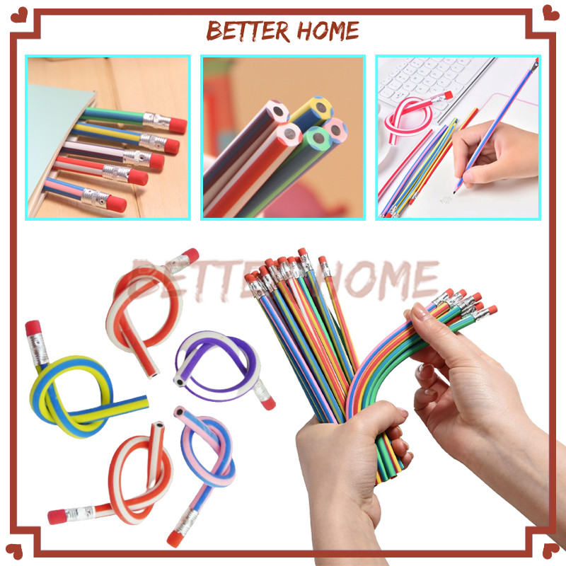 

Pensil Gulung Flexibel/Pensil Gulung Unik Lucu/Anak Pencil Karet Dapat Digulung Ditekuk