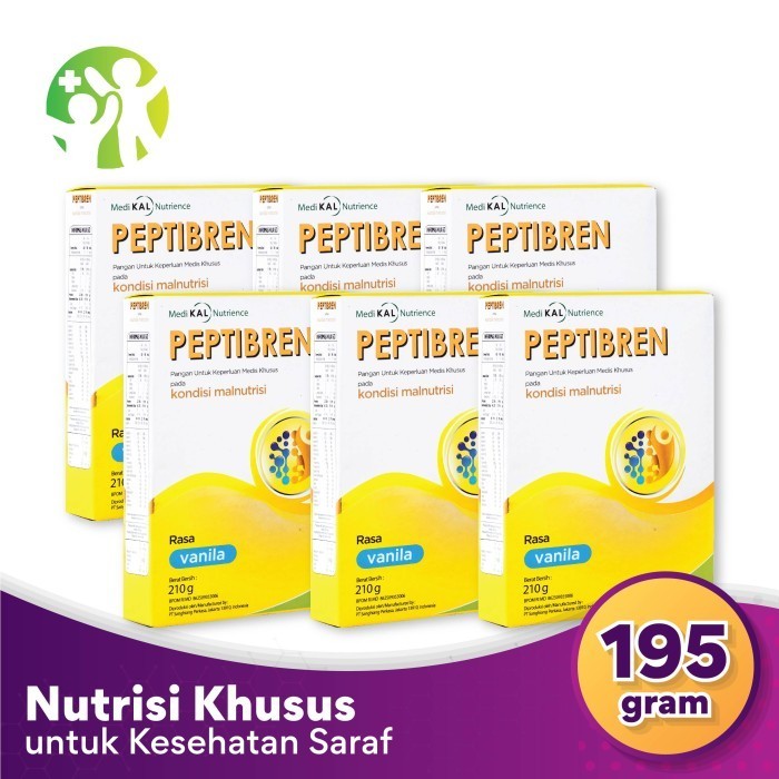 

Bundle Peptibren 6 Box - Nutrisi Kesehatan Saraf - Vanila