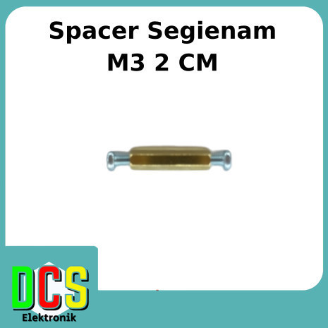 Spacer Segienam M3 2cm + Baut