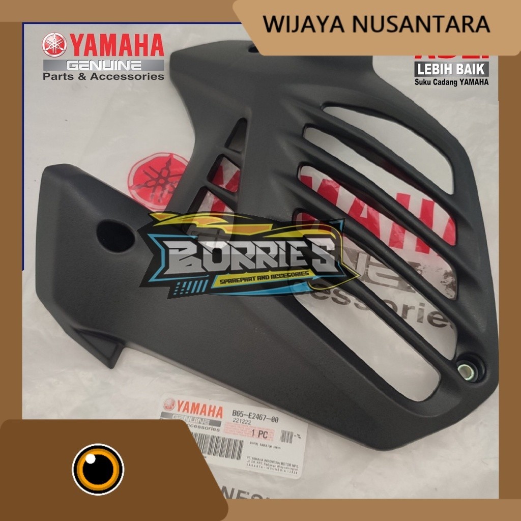 cover tutup radiator Aerox 155 Lexi B65-E2467-00 asli original Yamaha