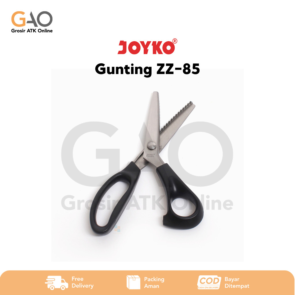

Gunting Zig Zag Joyko Gerigi Bewarna ZZ-85