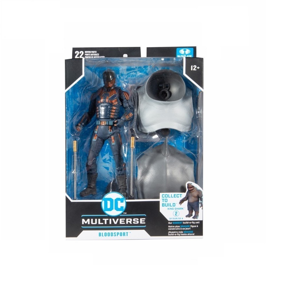 Action Figure Mcfarlane DC Multiverse Bloodsport Original  - Toyzstatioon