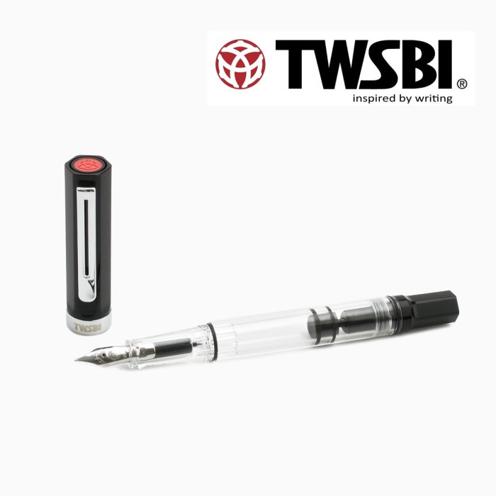 

PROMO!! -TWSBI Eco Fountain Pen - TransparenClear, Medium