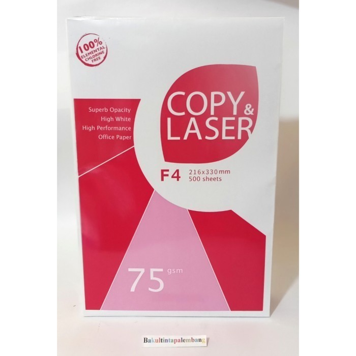 

Kertas HVS F4 75 grm Copy Laser