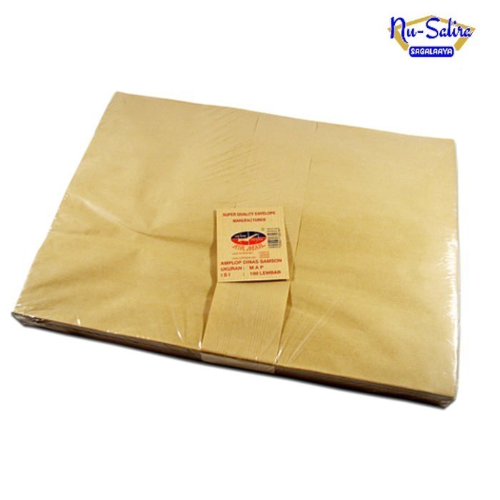 

Amplop Coklat F4- Samson Air Mail Nu-Salira