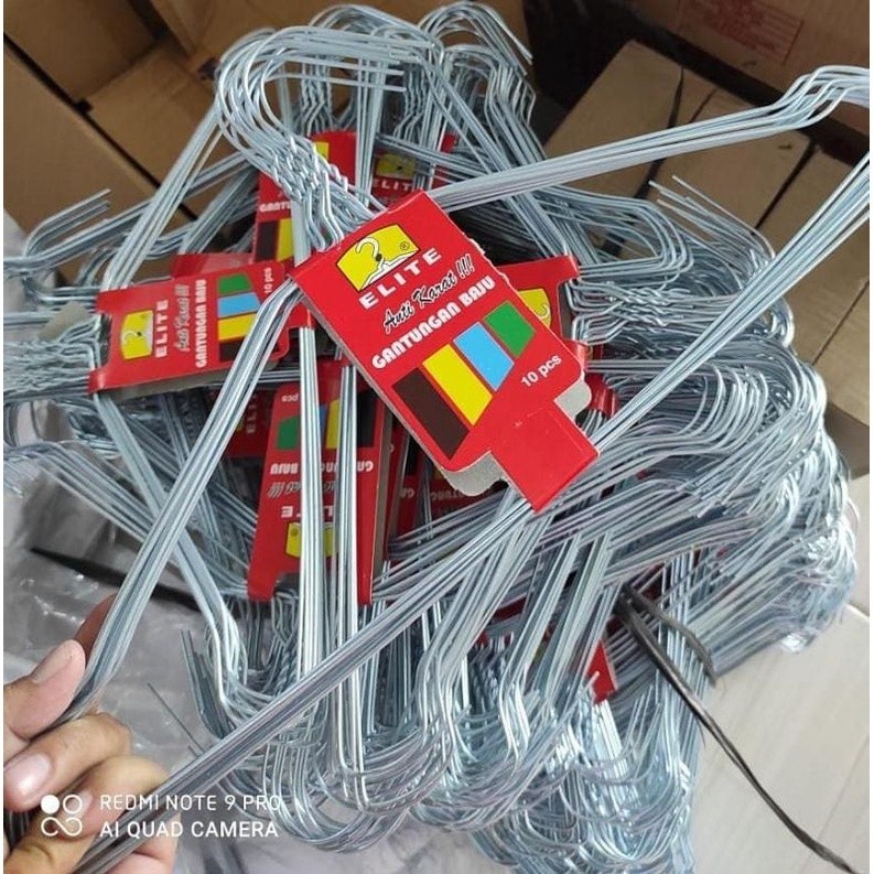 Hanger Kawat Dewasa Stainless Baju Anti Karat