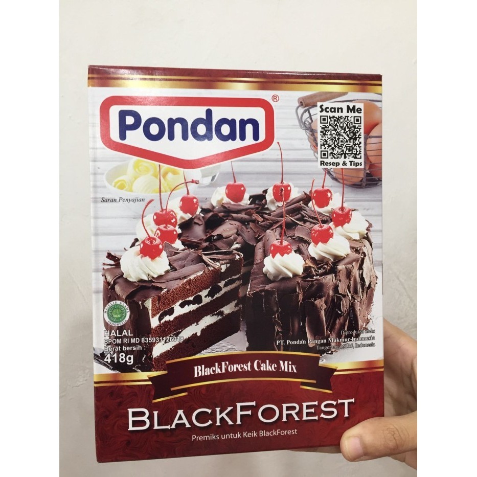 

PONDAN BLACK FOREST PREMIKS 418GR X 1, PRAKTIS DAN SIMPLE