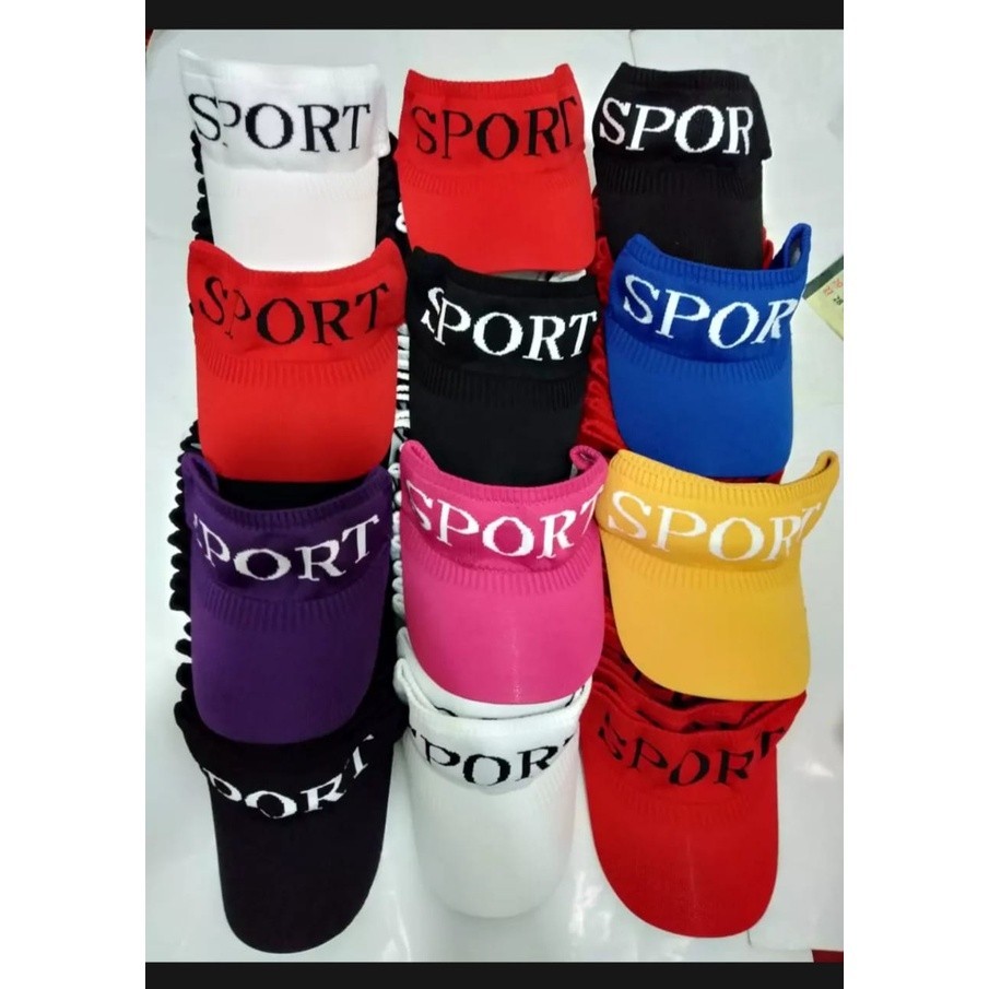TOPI SENAM RAJUT SPORT/TOPI JOGGING/TOPI GOLF/TOPI WANITA