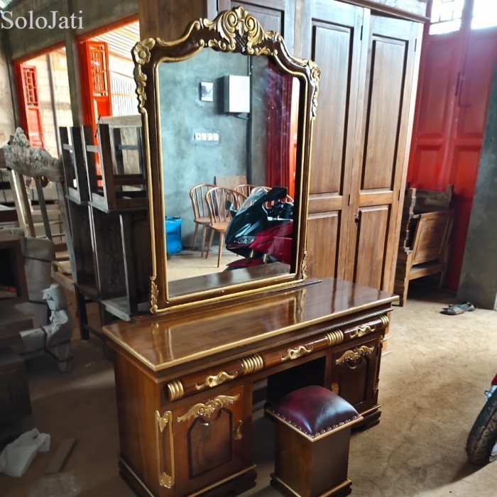 

TERMURAH JF MEJA RIAS UKIR KAYU JATI MOTIF UKIR JEPARA murah