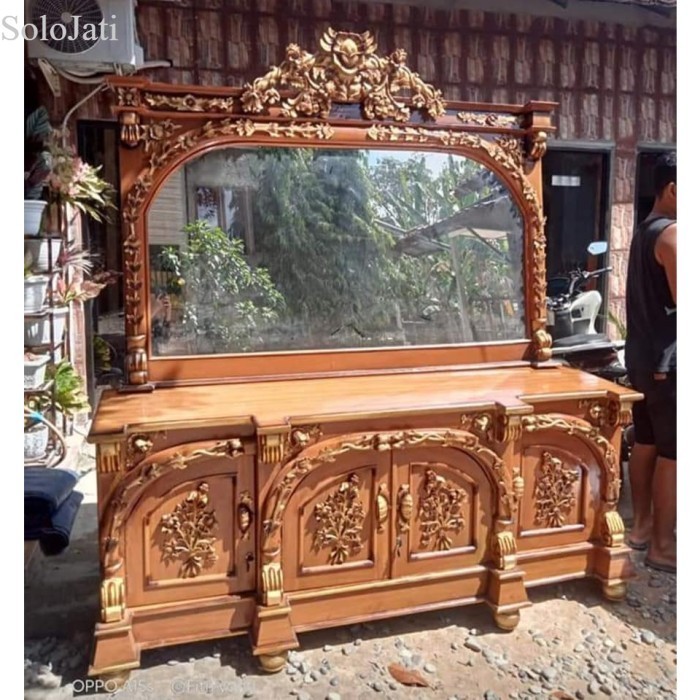 

Meja Rias Tolet Kayu Jati Ukir JEpara Tambang murah