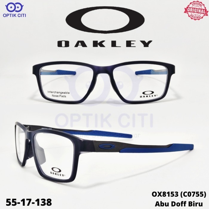 frame kacamata pria sporty original Oakley Metalink OX 8153