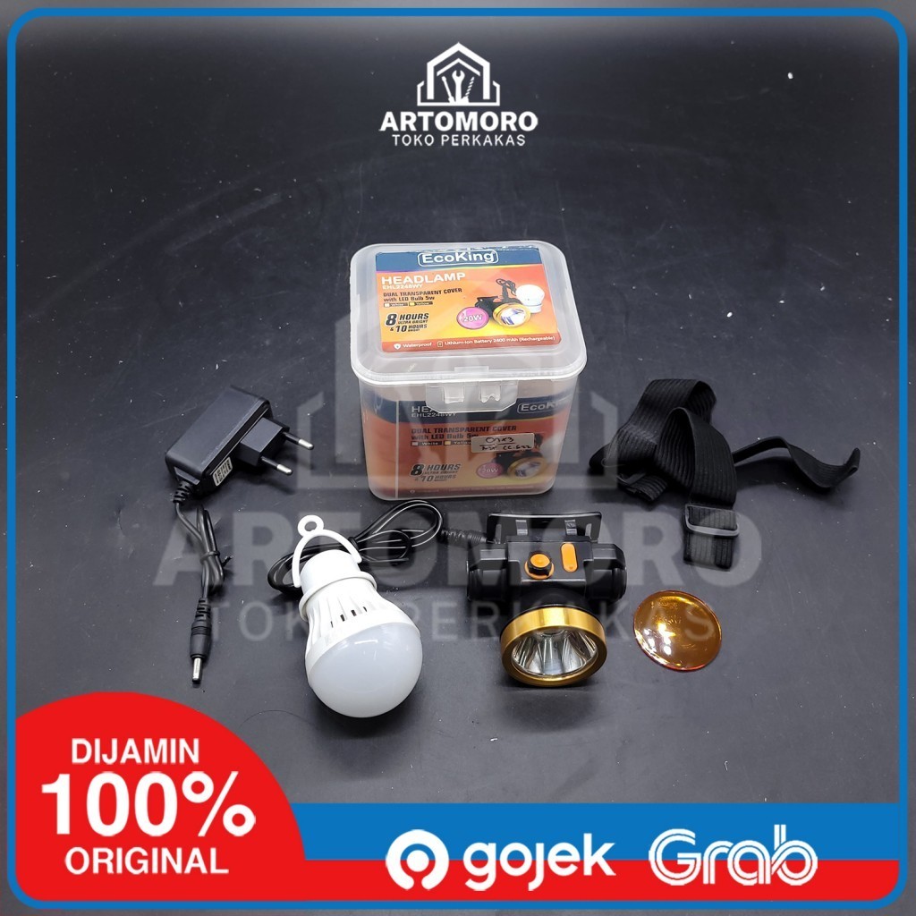 Senter Kepala ECOKING 20W