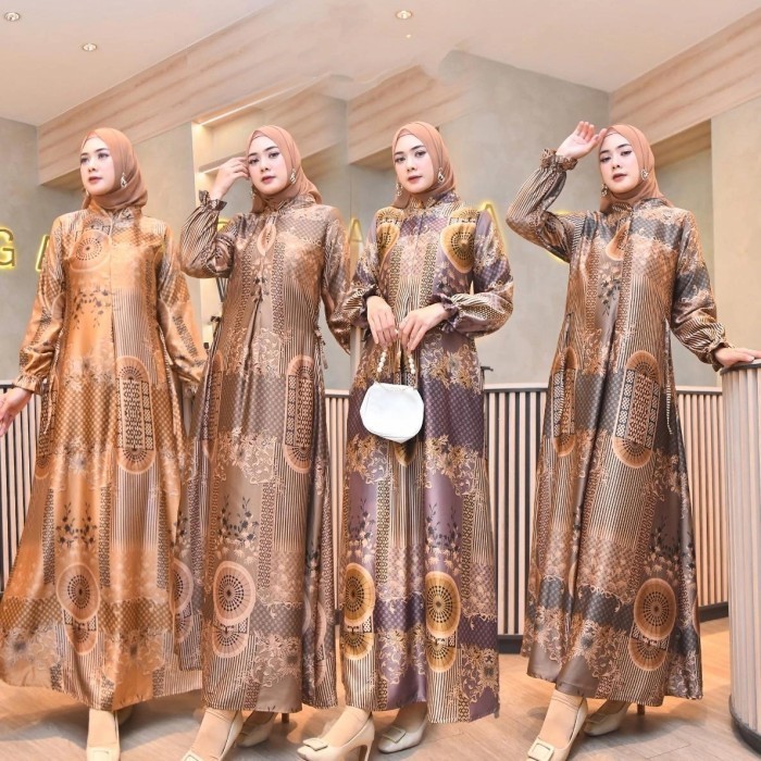 PROMO Celin Fashion [TA] - Gamis alzena motif