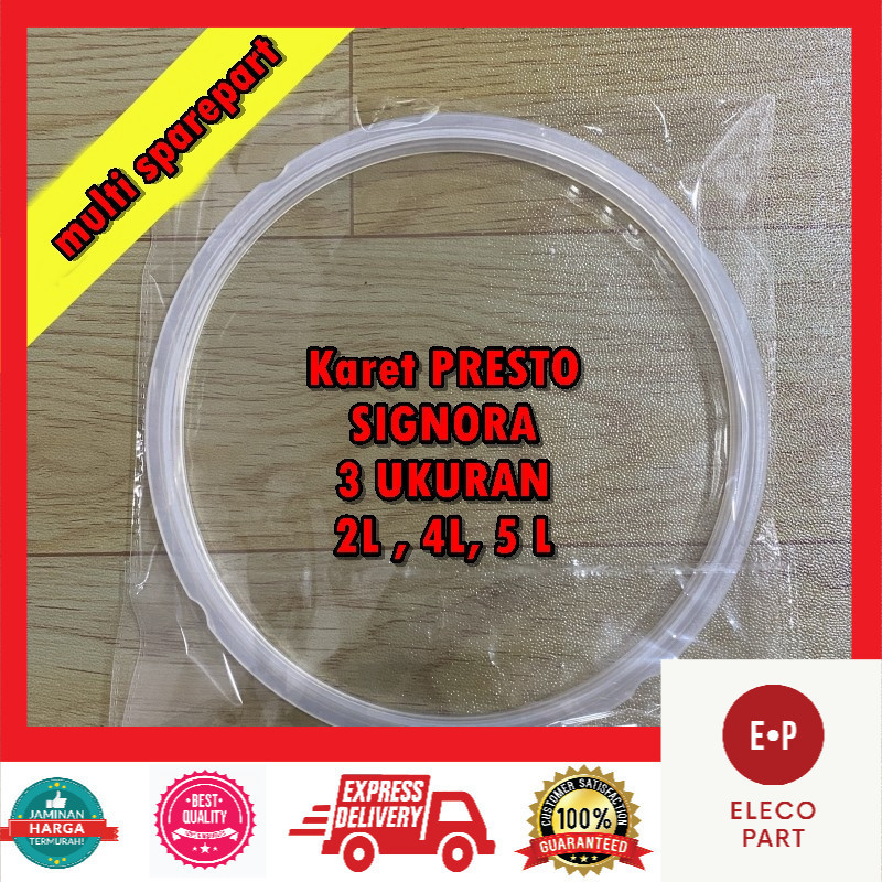 Karet Panci Presto Signora Original 2L / 4L /6L seal pressure cooker