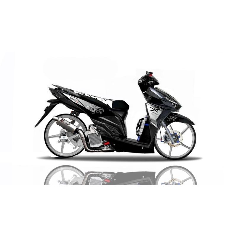 

STRIPING TRANSPARAN VARIO LED OLD CUSTOM TERBARU HAYABUSA Motorcycle