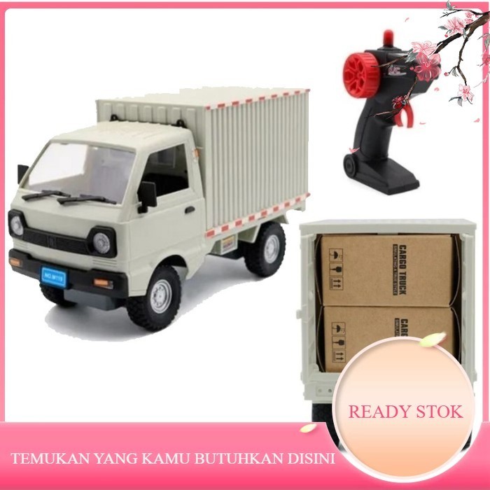 Mobil Remote Control RC Mobil Box Cargo Truck Truk Pick Up Barang