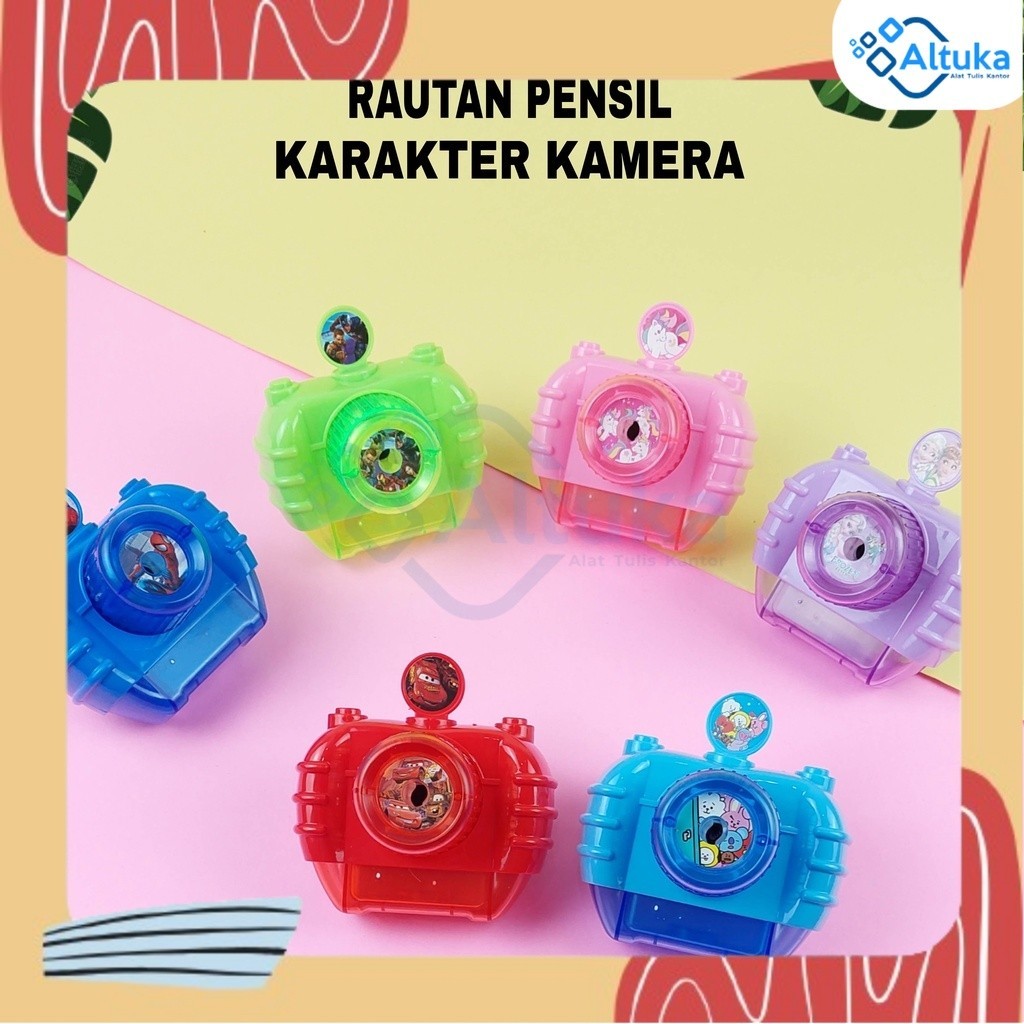 

Rautan Duduk / Rautan Meja / Rautan Putar / Rautan Pensil Karakter Kamera