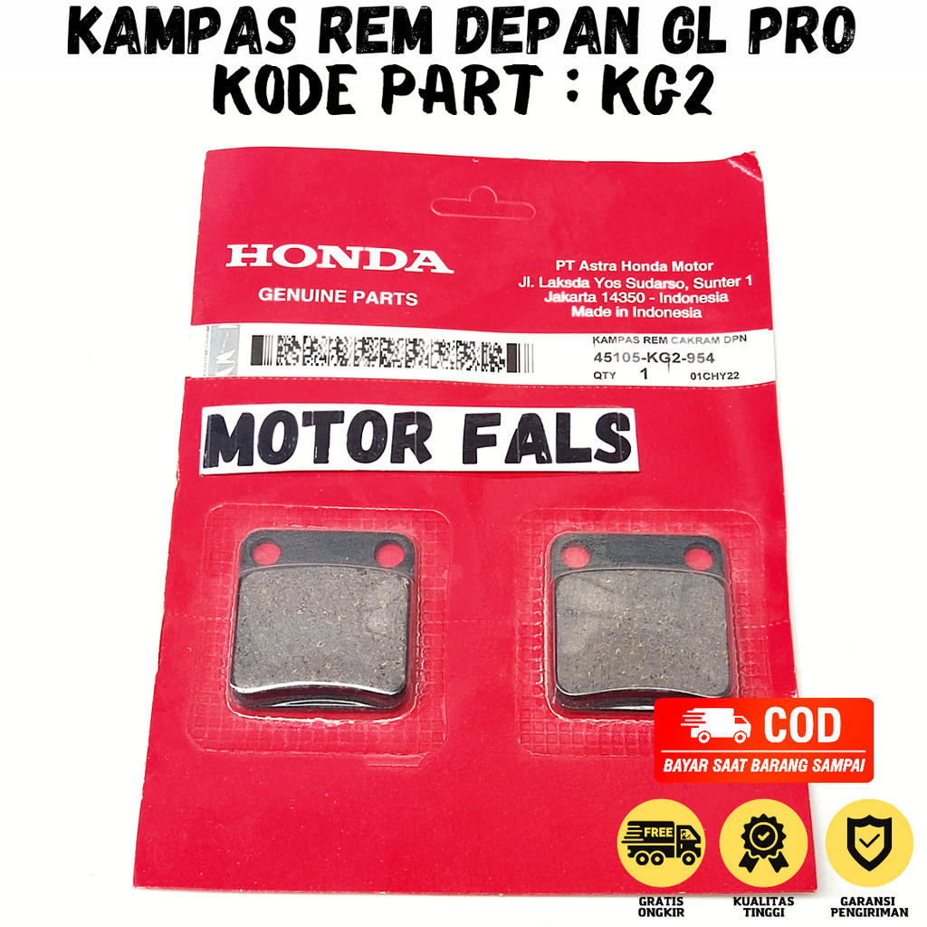 Kampas Cakram GL / Kampas Rem Cakram GL Max / Kampas GL Pro / Kampas Cakram GL Series / Dispad GL Pr