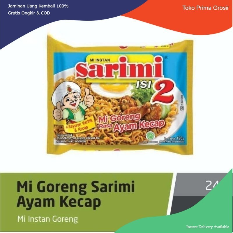 

Sarimi Goreng 2 Ayam Kecap 126 Gram