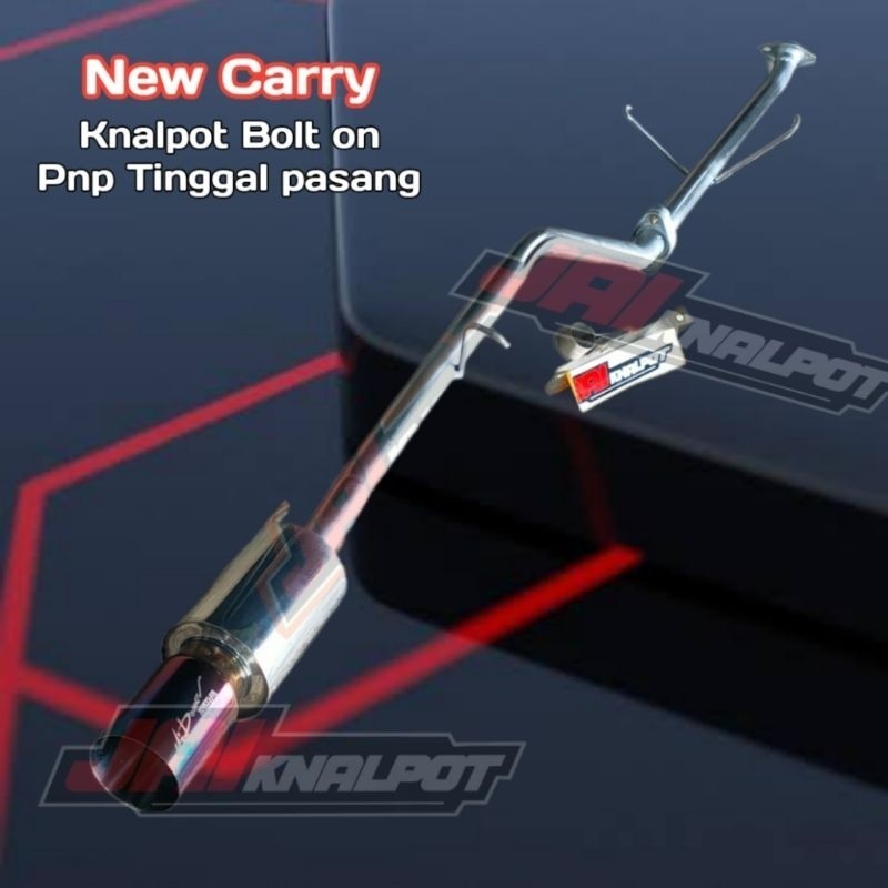 knalpot racing bolt on mobil New Carry/Carry Tayo