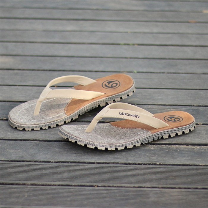 sandal flip flop pria original sandal jepit pria - 38