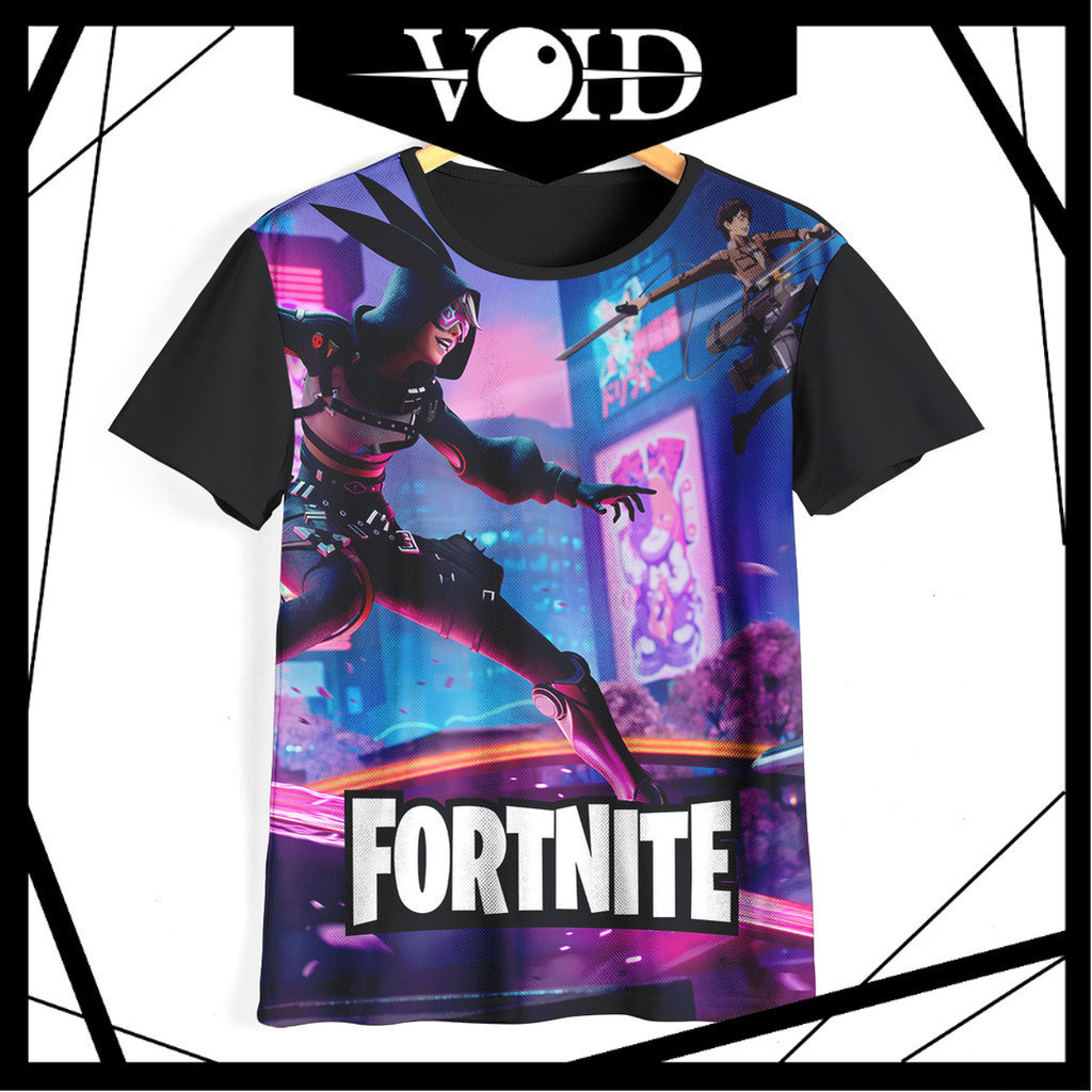 Kaos Fortnite Keren dan Adem | Kaos Game Fortnite Battle Royale Anak & Dewasa | 08F Fortnite