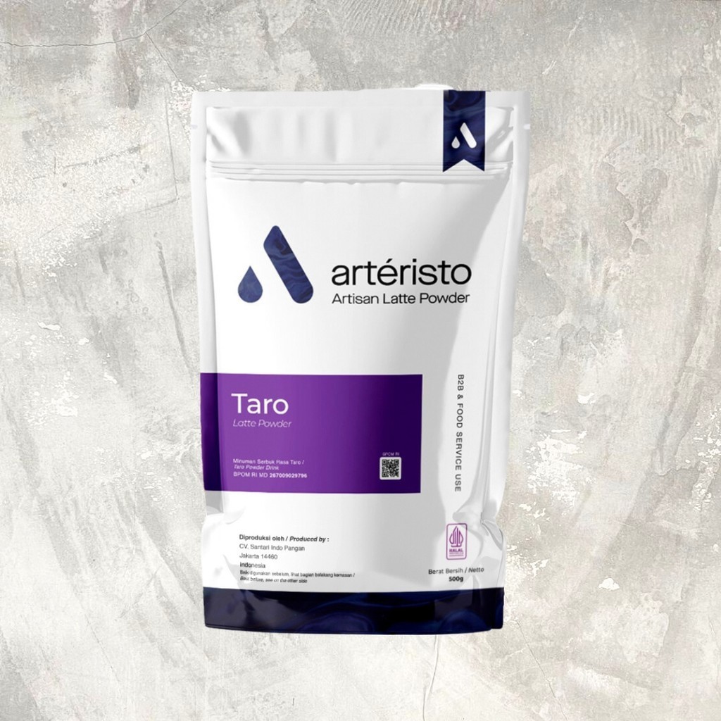 

Arteristo Taro Bubuk Minuman Rasa Ubi Premium Powder Drink