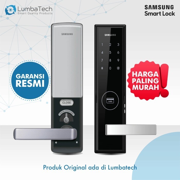 

Samsung Kunci Digital Door lock SHS 5050 (Pin + RFID Card)