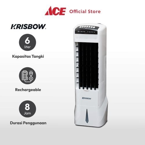 ACE - Krisbow Evaporative Air Cooler 6 Ltr - Putih