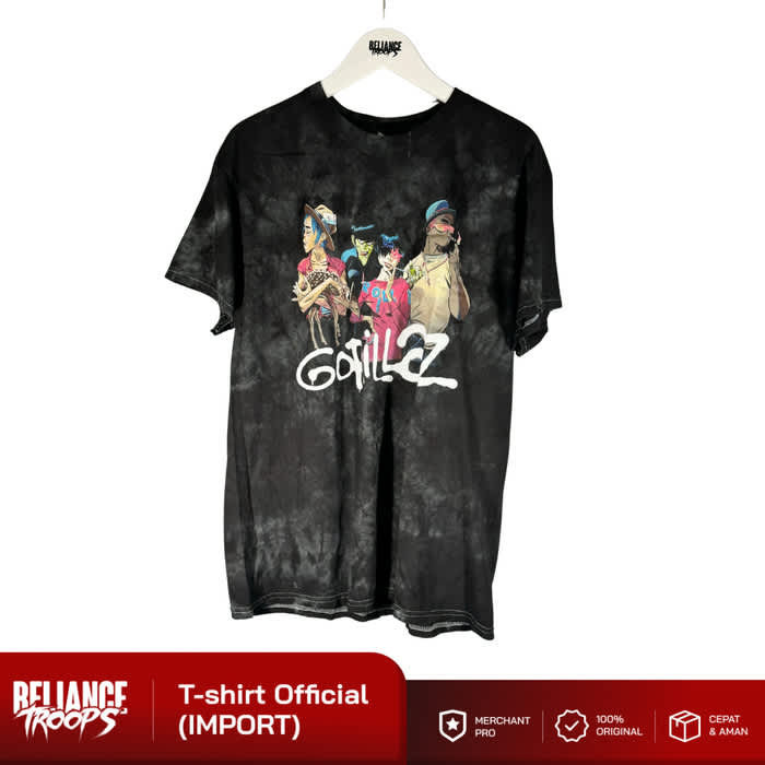 T-shirt Official | Gorillaz - Fawn Tie Die