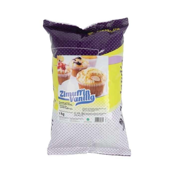 

Tepung Muffin Vanilla Zimuffin Tepung Muffin Instant Premix 1 Kg