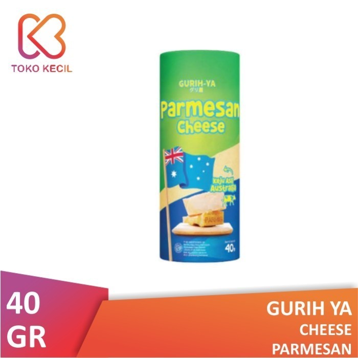 

Gurih Ya Parmesan Cheese 40gr