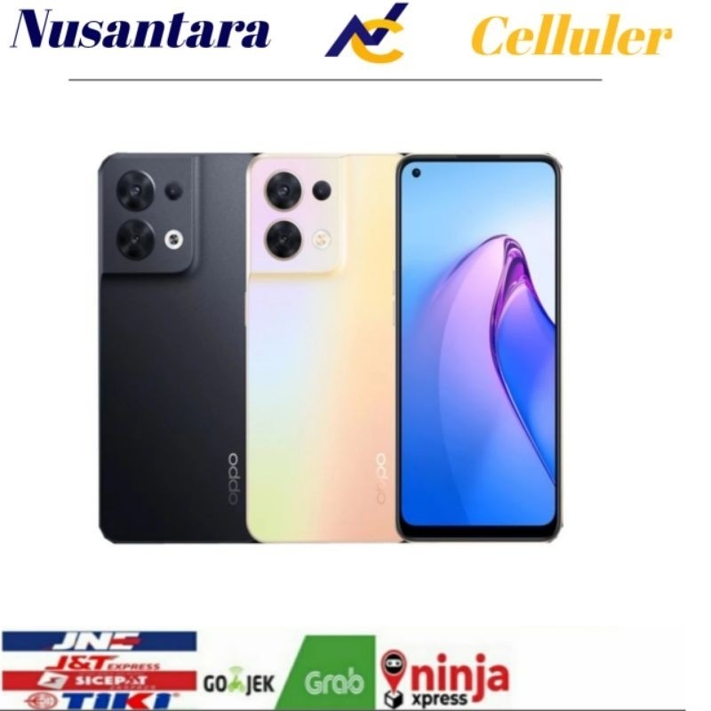 HP OPPO RENO 8 5G RAM 8 GB ROM 256 GB[Reno 8 jaringan 5G] Garansi Resmi