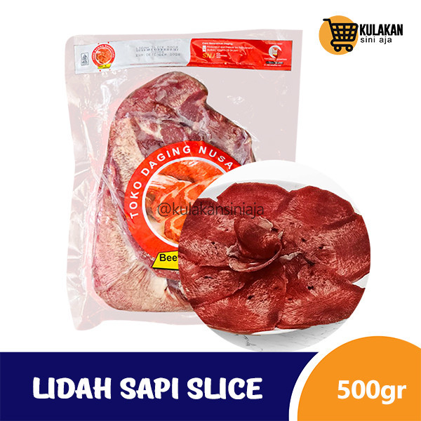 

Lidah Sapi Slice 500gr - TDN