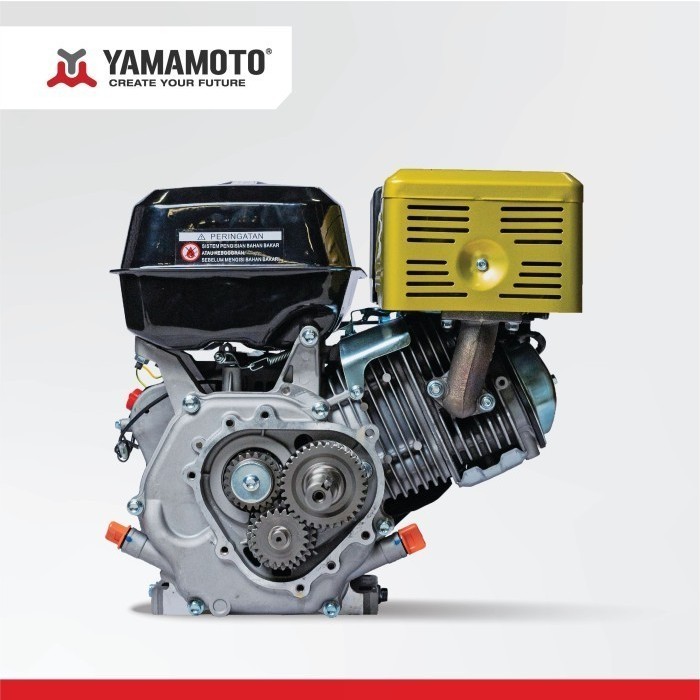 Mesin Penggerak Bensin YAMAMOTO Black Series YMT 480M-B Starter Putaran Lambat