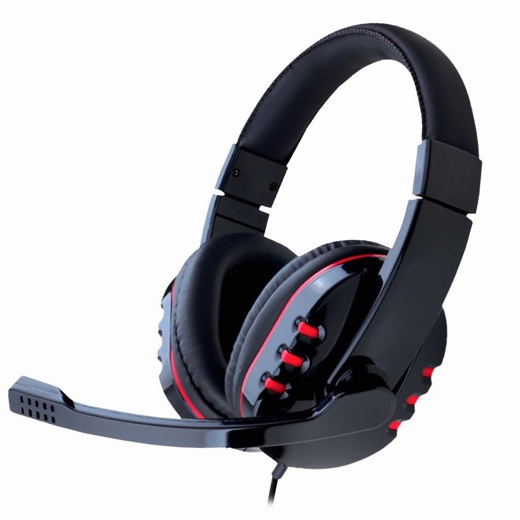 Headphone Gaming Kabel Wtih Microphone A5 - Headset Game Microphone A5