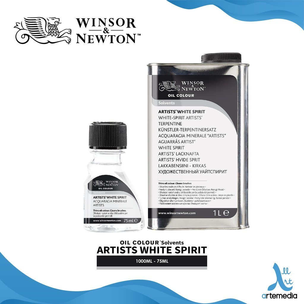 

Winsor & Newton Artists White Spirit Solvent Oil Painting Pelarut