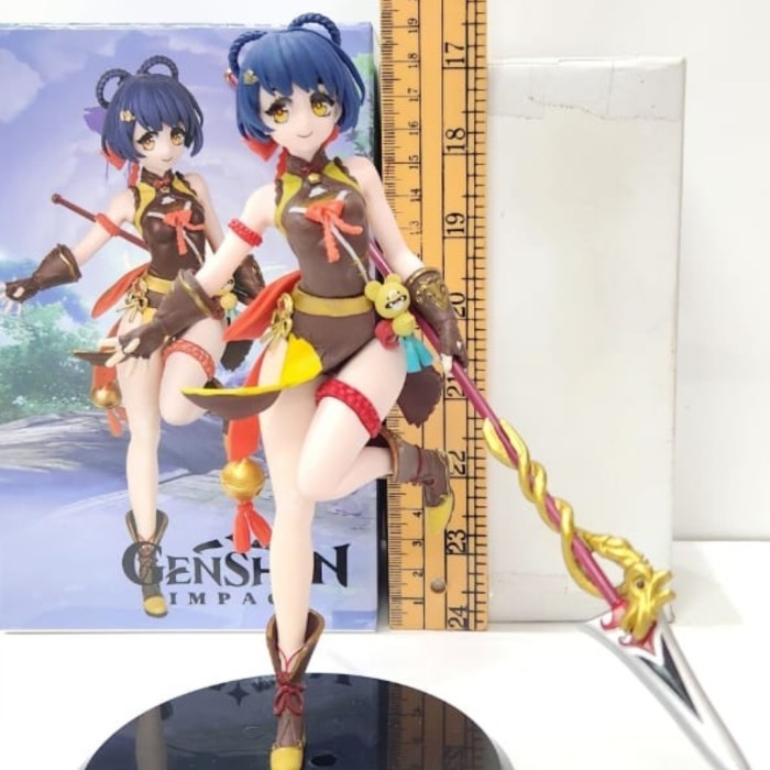 ayaka yae miko kazuha xiao figure genshin impact - xiangling