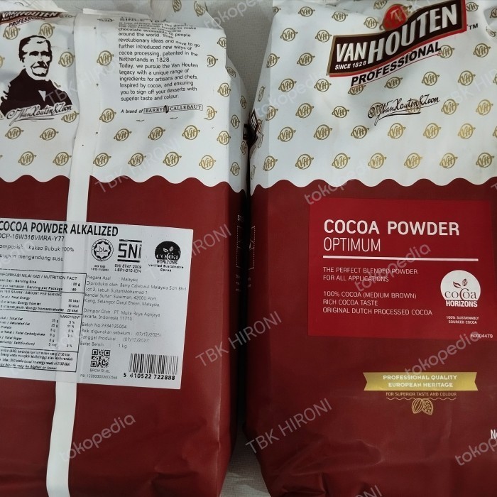 Coklat Bubuk Van Houten Optimum 1kg