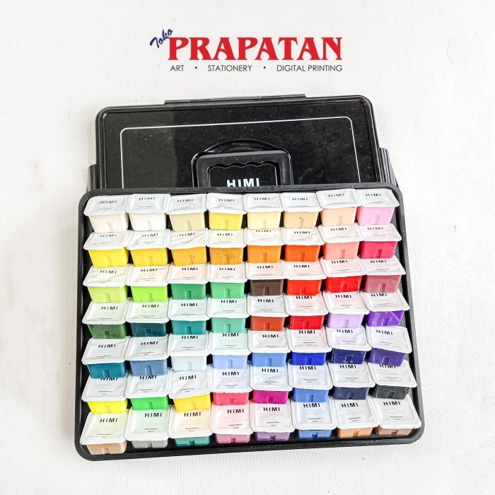 

Miya Himi Gouache 56 Warna x 30ml + Metallic Colors + Neon Colors -yy41