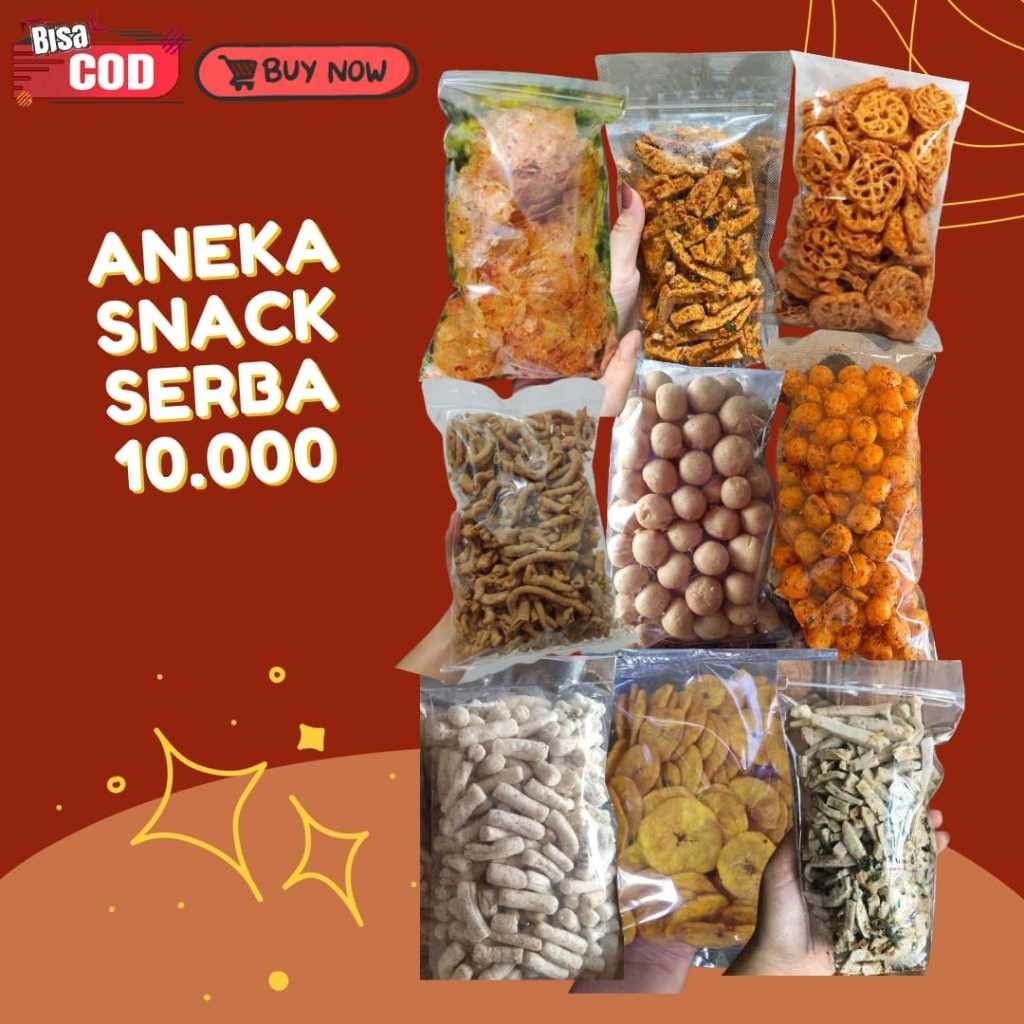 

promo terbatas [SERBA 10k] SNACK SERBA 10k/BASRENG PEDAS DAUN JERUK/KERUPUK SEBLAK DAUN JERUK/SNACK PEDAS/MAKARONI DAUN JERUK/KRIIPCA DAUN JERUK/MIE LIDI PEDAS/KRIPIK PISANG COD readyy stok 1