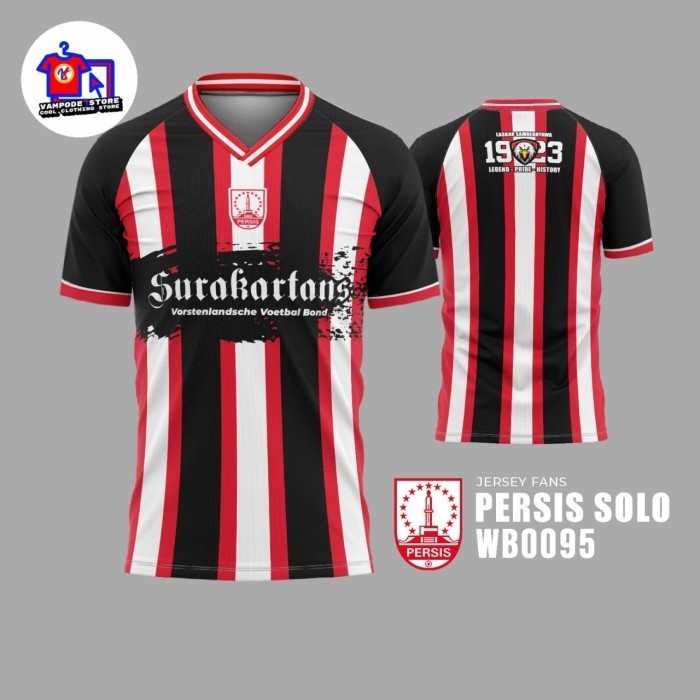 Kaos Jersey PERSIS SOLO Fantasy Fans Sepak Bola Full Print WB0095