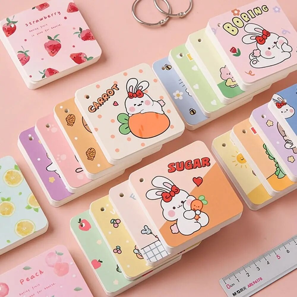 

School Kawaii Taking Notes Words Book Stationery Diary Book Coined Notebook Memo Notepad Student Notebook Pocket Notepad
