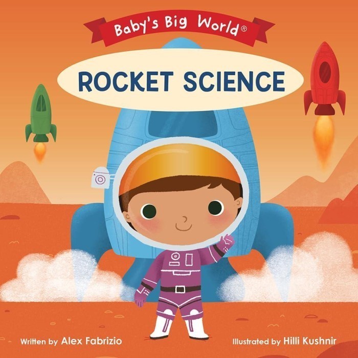 Baby's Big World- Rocket Science Board book – Picture Book